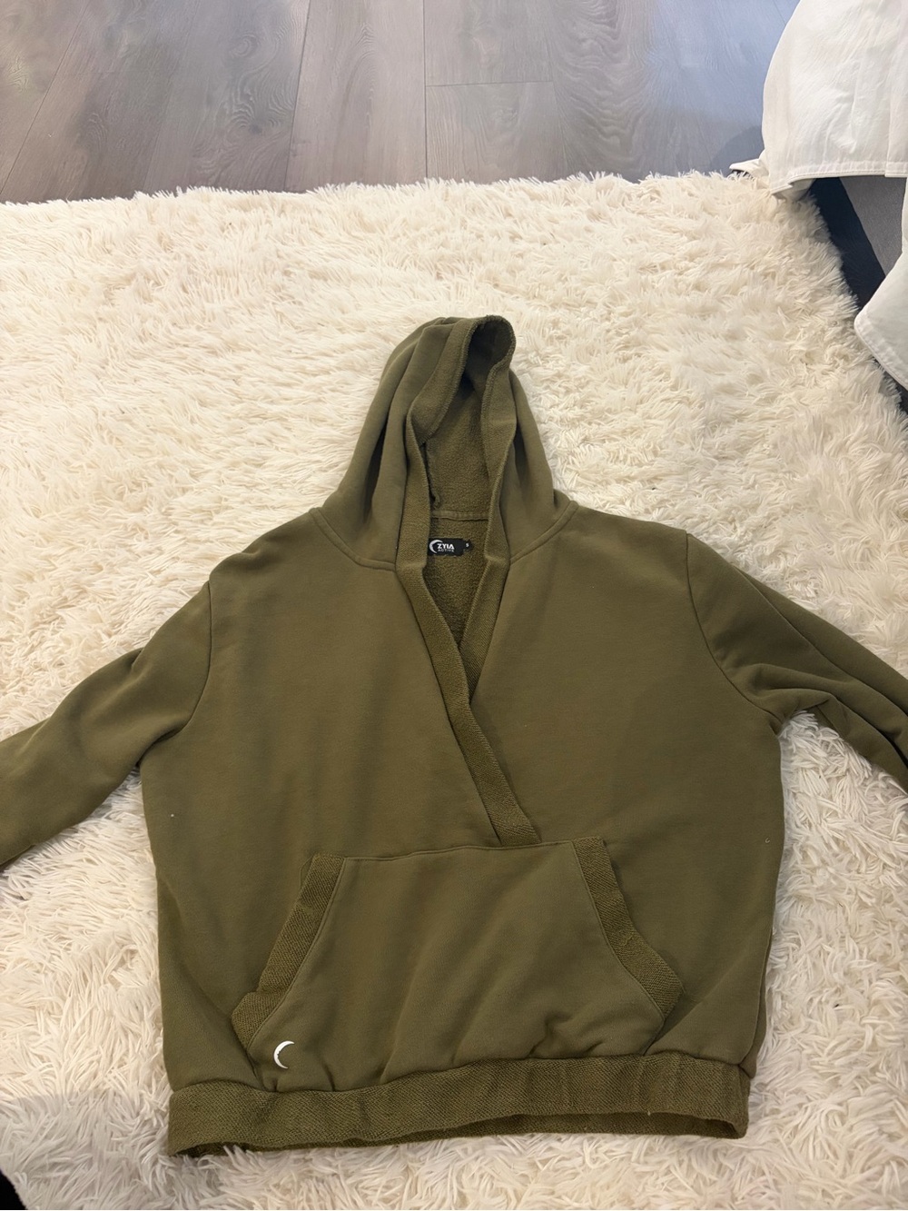 ZYIA Olive Active Pullover Hoodie